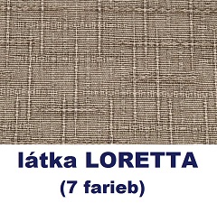 vertikálne žalúzie s látkou LORETTA